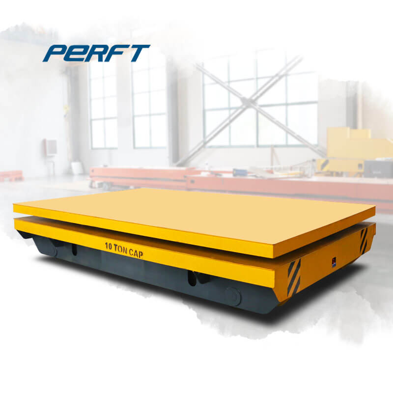 powered type of transfer carts on rail or steerable